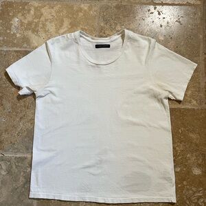 Citizens Of Humanity White Short Sleeve Tee Size S